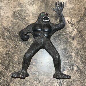 1976 King Kong Ape. 7 inches tall. Rubber, made in Hong Kong Imperial